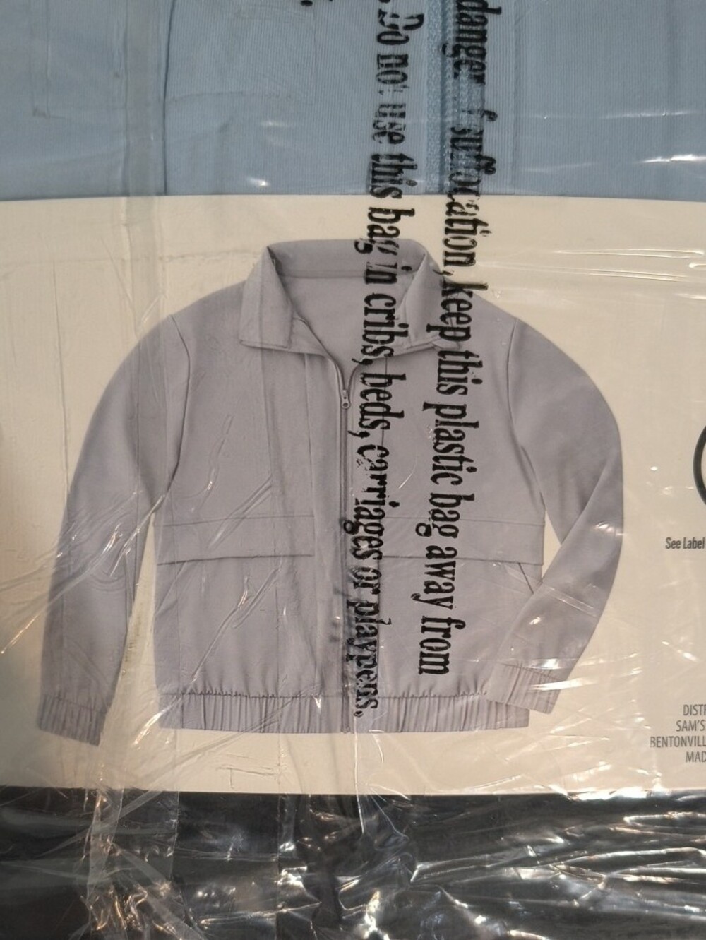 Member's Mark Women's Light Blue Travel Jacket - Picture 4 of 5